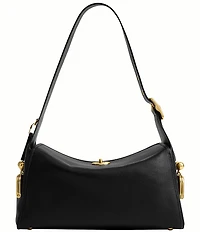 COACH The Coach Originals Turnlock Haversack Leather Shoulder Bag