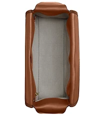 COACH The Coach Originals Turnlock Haversack Suede Shoulder Bag