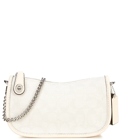 COACH The Originals Signature Jacquard Swinger Bag