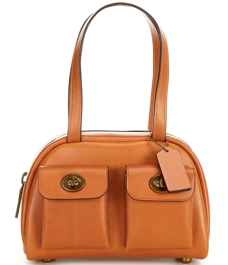 COACH The Originals Twin Turn-Lock 20 Satchel Bag