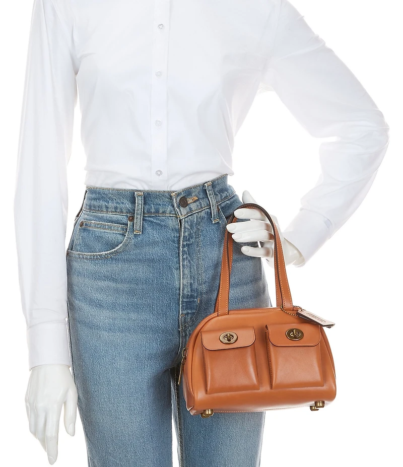 COACH The Originals Twin Turn-Lock 20 Satchel Bag