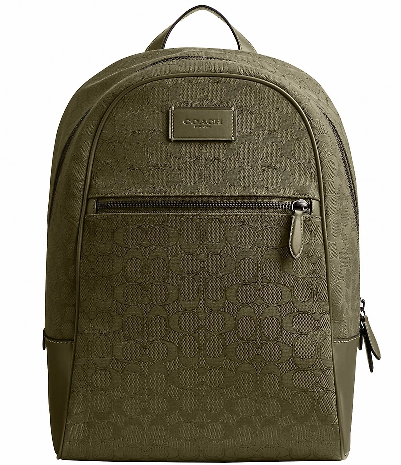 Coach Theo Signature Jacquard Backpack