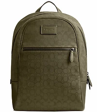 Coach Theo Signature Jacquard Backpack