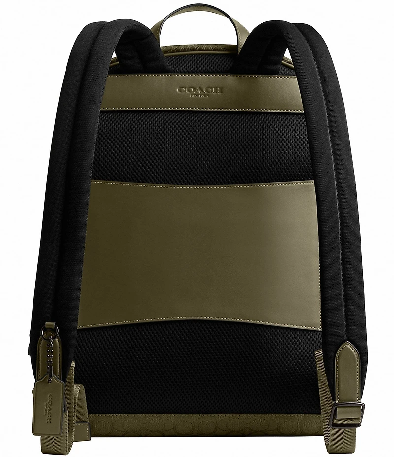 Coach Theo Signature Jacquard Backpack