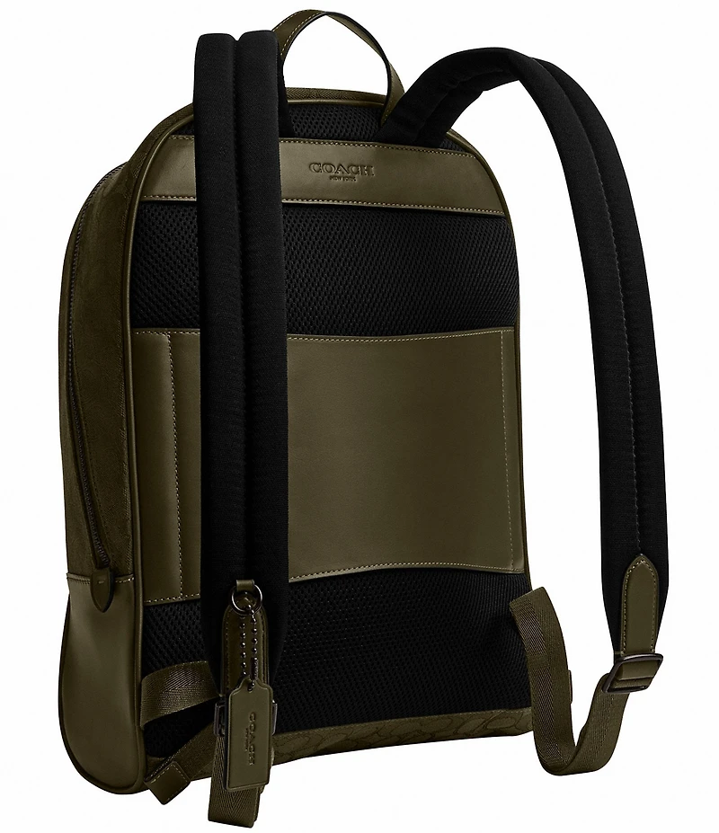 Coach Theo Signature Jacquard Backpack