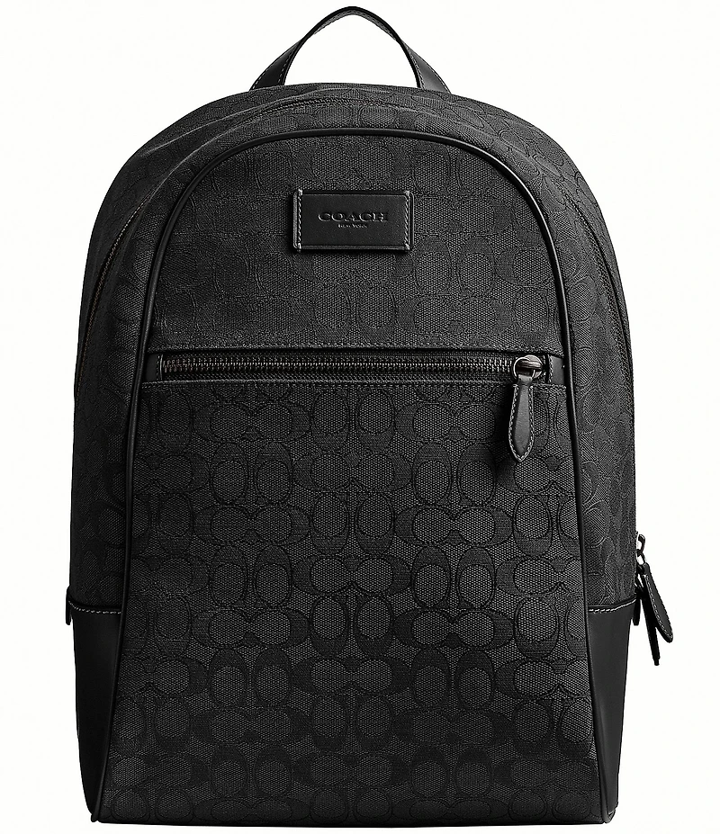 Coach Theo Signature Jacquard Backpack