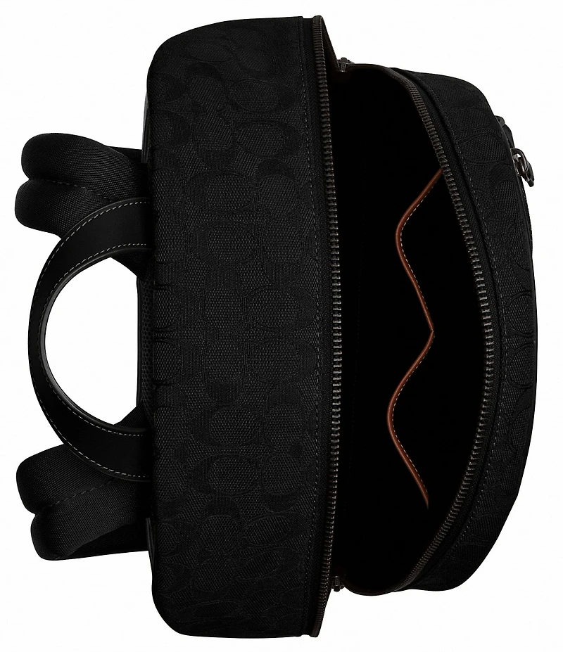 Coach Theo Signature Jacquard Backpack