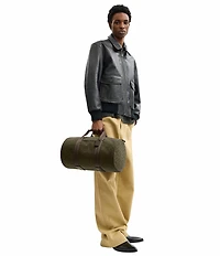 COACH Theo Signature Jacquard Duffle Bag