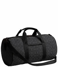 COACH Theo Signature Jacquard Duffle Bag