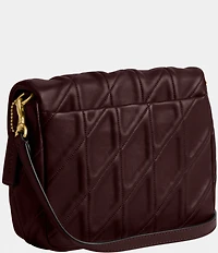 COACH Times Square Tabby Quilted Leather Shoulder Bag