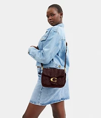 COACH Times Square Tabby Quilted Leather Shoulder Bag