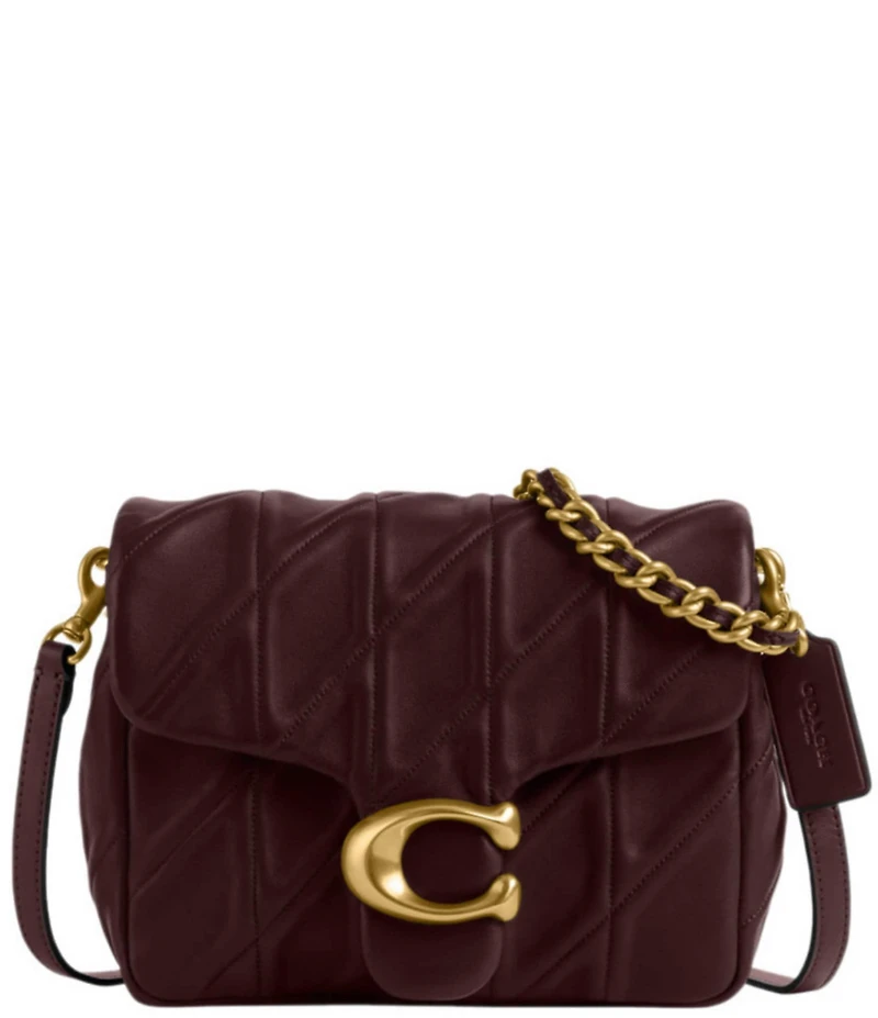 COACH Times Square Tabby Quilted Leather Shoulder Bag