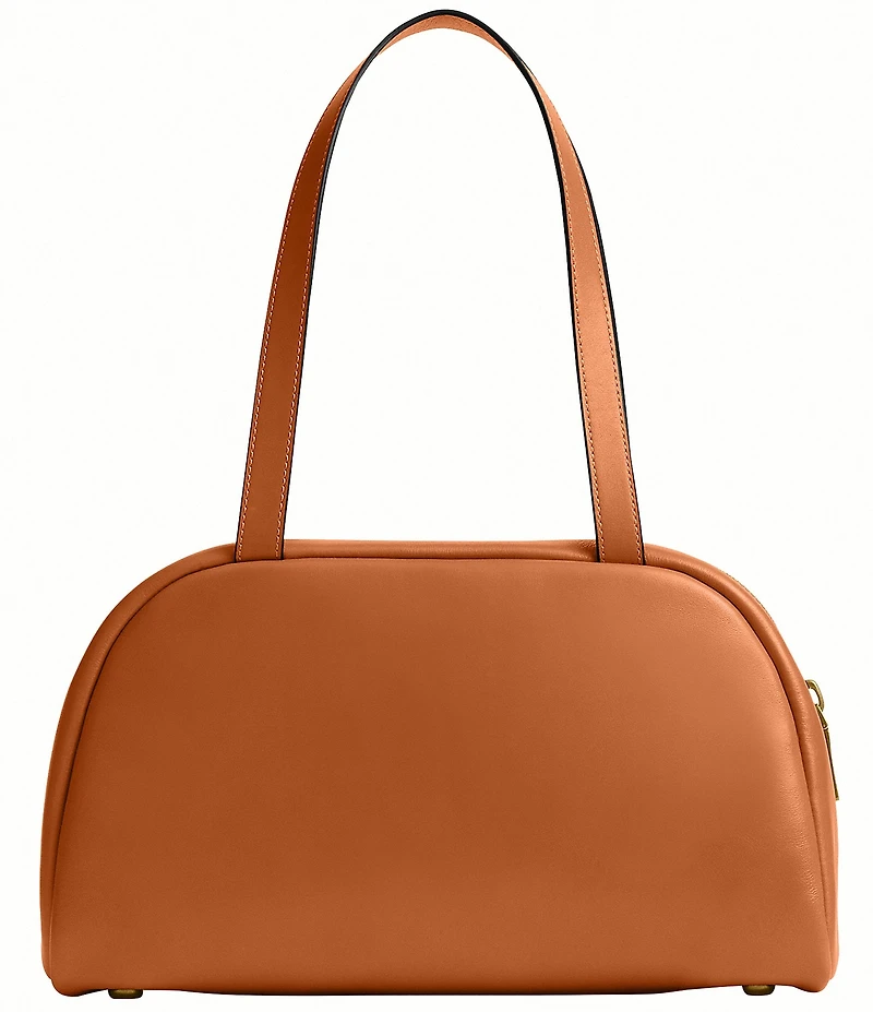 COACH Twin Turn Lock Cargo Pockets Satchel Bag