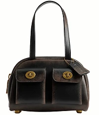COACH Twin Turnlock Bag 20 Loved Leather