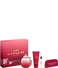 COACH Wild Rose Eau de Parfum 4-Piece Gift Set