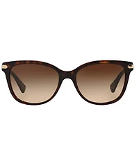 COACH Women's 0HC8132 57mm Gradient Cat Eye Sunglasses