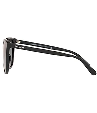 COACH Women's 0HC8271U 57mm Solid Square Sunglasses