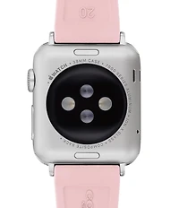 COACH Women's 38/40/41mm Quilted Silicone Apple Strap Watch