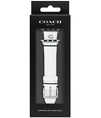 COACH Women's 38/40/41mm Quilted Silicone Apple Strap Watch