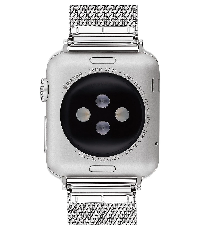 COACH Women's 38/40/41mm Signature Mesh Stainless Steel Bracelet Apple Watch Strap