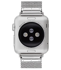 COACH Women's 38/40/41mm Signature Mesh Stainless Steel Bracelet Apple Watch Strap