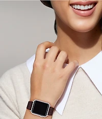 COACH Women's 38/40/41mm Signature Silicone Apple Watch Strap