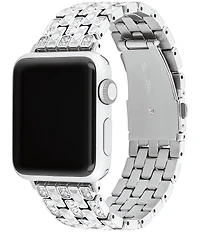 COACH Women's 38/40/41mm Crystal Stainless Steel Bracelet for Apple Watch