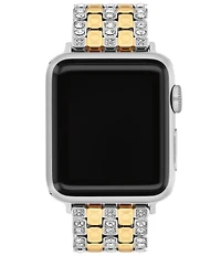 COACH Women's 38/40/41mm Crystal Stainless Steel Bracelet for Apple Watch