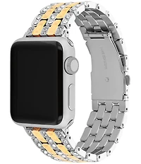 COACH Women's 38/40/41mm Crystal Stainless Steel Bracelet for Apple Watch