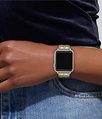 COACH Women's 38/40/41mm Crystal Stainless Steel Bracelet for Apple Watch