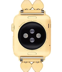 COACH Women's 38/40/41mm Stainless Steel Heart Apple Watch Bracelet Strap