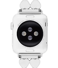 COACH Women's 38/40/41mm Stainless Steel Heart Apple Watch Bracelet Strap