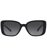 COACH Women's Black 54mm Square Sunglasses