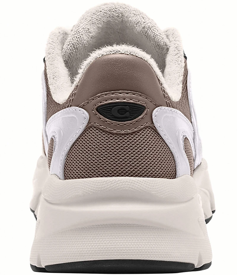 COACH Women's Bolt Leather and Mesh Runner Sneakers