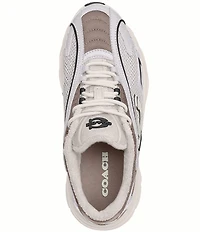 COACH Women's Bolt Leather and Mesh Runner Sneakers