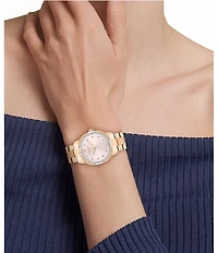 COACH Women's Brook Quartz Analog Stainless Steel Bracelet Watch