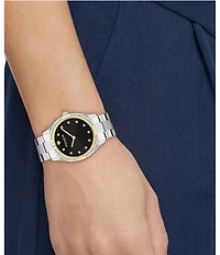 COACH Women's Brook Quartz Analog Stainless Steel Bracelet Watch
