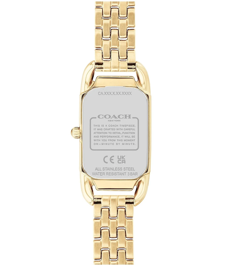 COACH Women's Cadie Quartz Analog Bracelet Watch