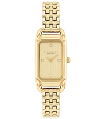 COACH Women's Cadie Quartz Analog Stainless Steel Bracelet Watch
