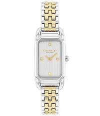 COACH Women's Cadie Quartz Analog Stainless Steel Bracelet Watch