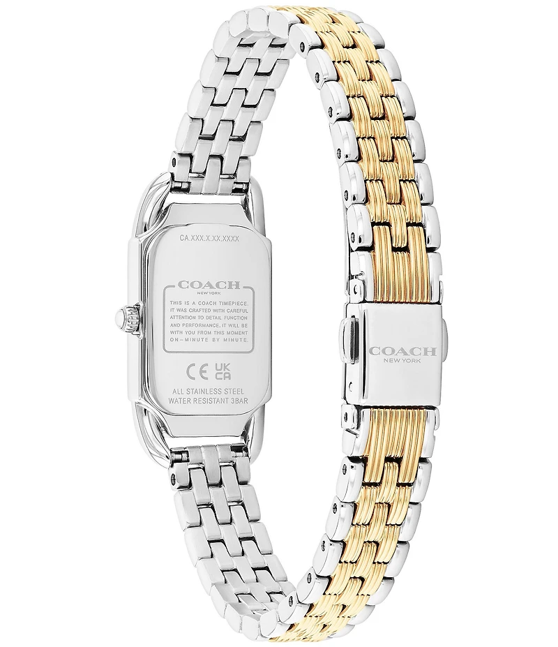 COACH Women's Cadie Quartz Analog Stainless Steel Bracelet Watch