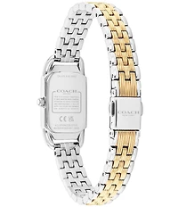 COACH Women's Cadie Quartz Analog Stainless Steel Bracelet Watch