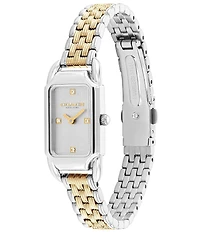 COACH Women's Cadie Quartz Analog Stainless Steel Bracelet Watch