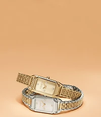 COACH Women's Cadie Quartz Analog Stainless Steel Bracelet Watch