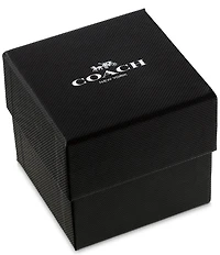 COACH Women's Cadie Quartz Analog Stainless Steel Bracelet Watch