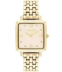 COACH Women's Cass Quartz Analog Stainless Steel Bracelet Watch