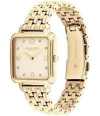 COACH Women's Cass Quartz Analog Stainless Steel Bracelet Watch