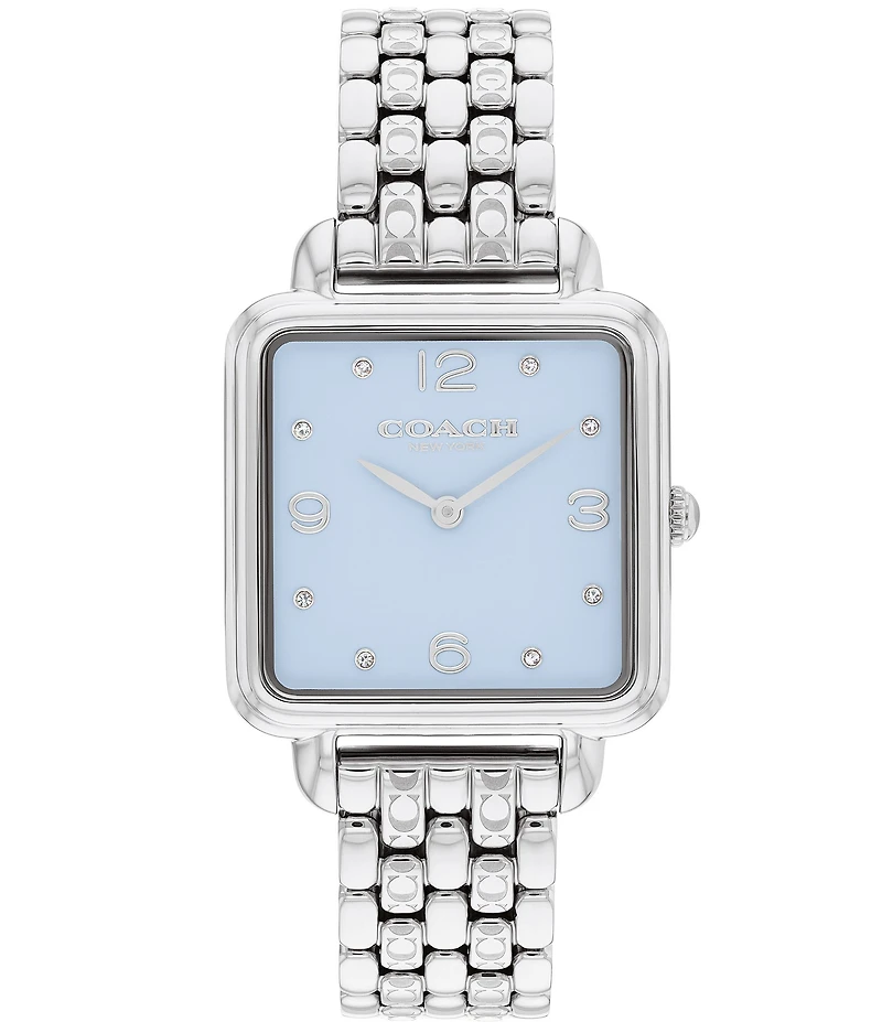 COACH Women's Cass Quartz Analog Stainless Steel Bracelet Watch