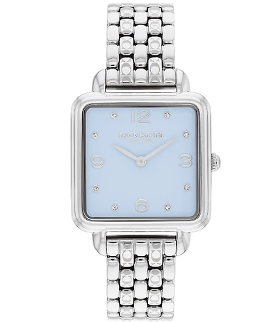 COACH Women's Cass Quartz Analog Stainless Steel Bracelet Watch