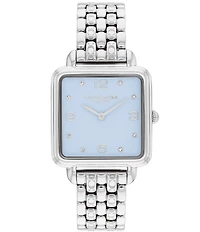 COACH Women's Cass Quartz Analog Stainless Steel Bracelet Watch